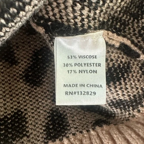 House Of Harlow 1960 x Revolve Leopard Callum Crewneck Sweater Women’s size XS - Picture 6 of 12